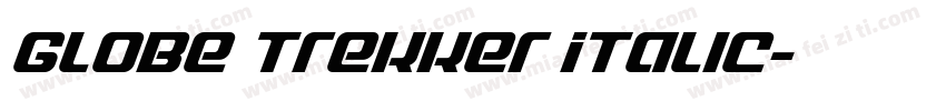 Globe Trekker Italic字体转换